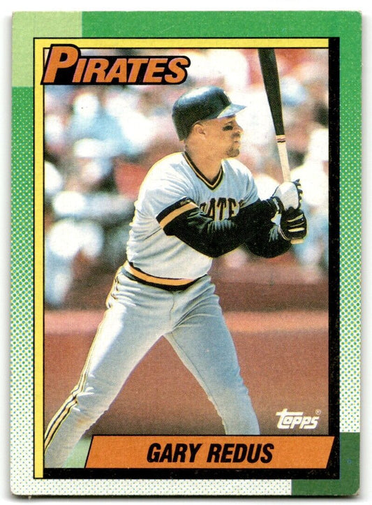 1990 Topps Gary Redus Pittsburgh Pirates #507