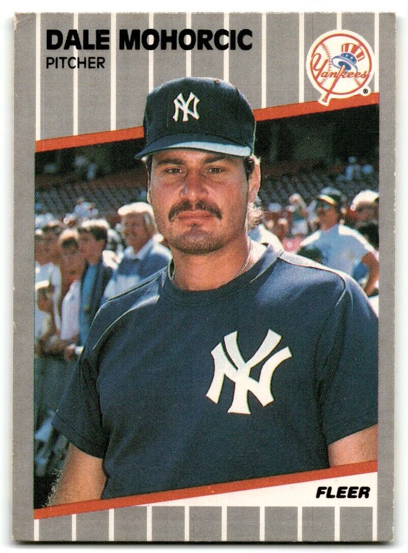 1989 Fleer Dale Mohorcic New York Yankees #259