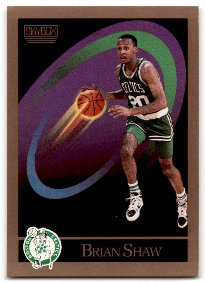 1990-91 SkyBox Brian Shaw Boston Celtics #23