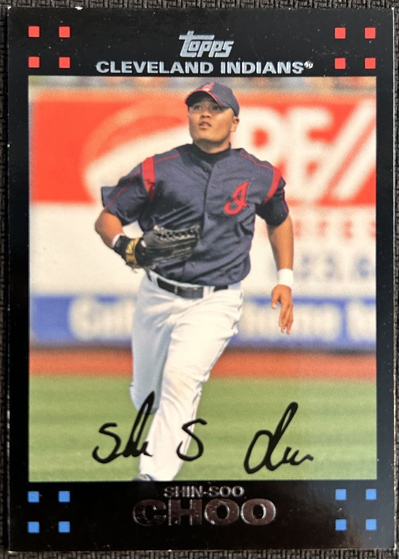 2007 Topps Shin-Soo Choo Cleveland Indians #343