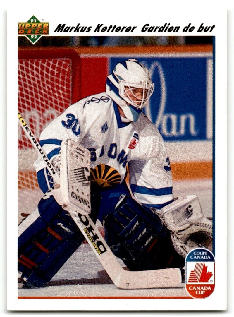 1991-92 Upper Deck French Markus Ketterer Rookie Finland #23