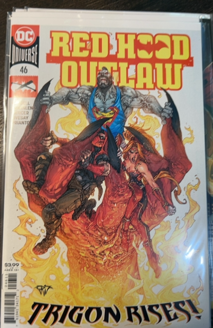 Red Hood Outlaw #46 DC Comic Book 27 MS45