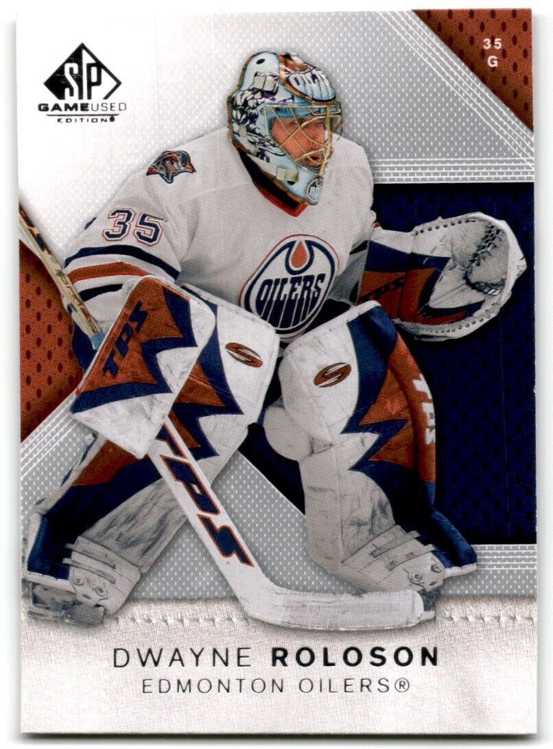 2007-08 SP Authentic Dwayne Roloson Edmonton Oilers #60