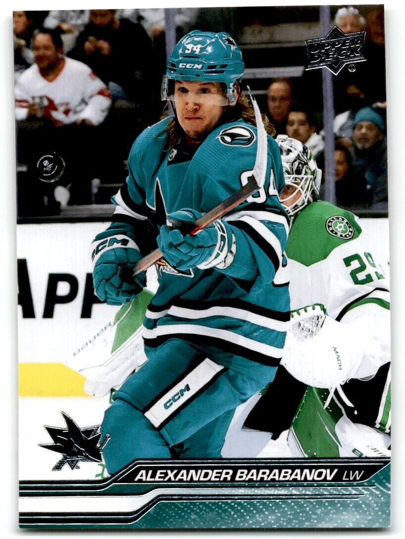 2023-24 Upper Deck Alexander Barabanov San Jose Sharks #146