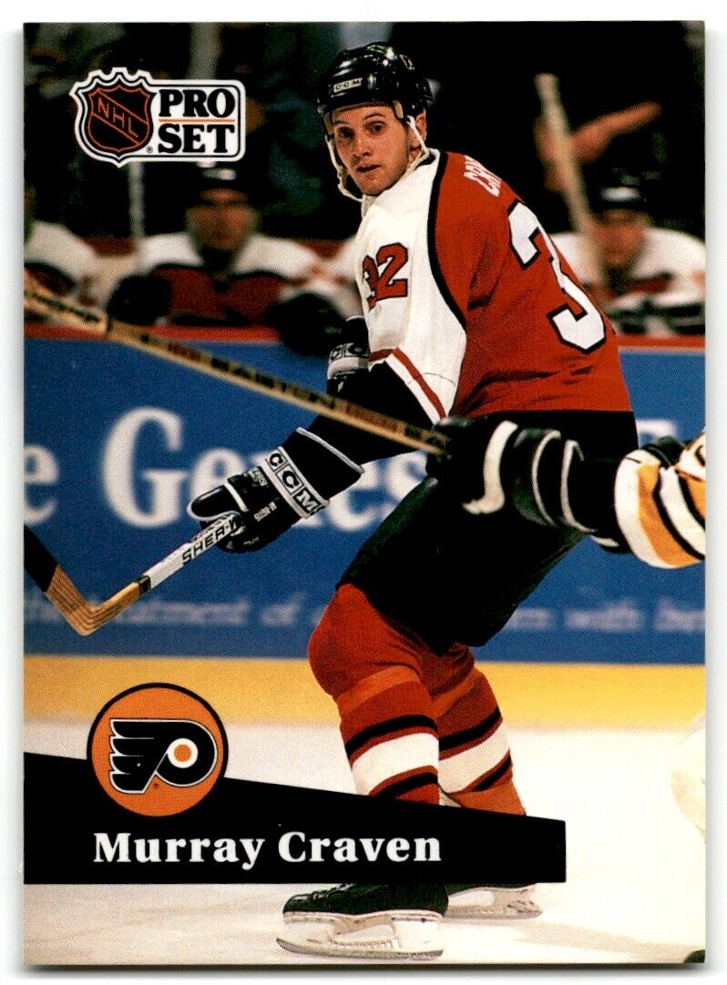 1991-92 Pro Set French Murray Craven Philadelphia Flyers #175