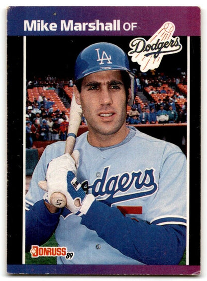 1989 Donruss Mike Marshall Los Angeles Dodgers #110