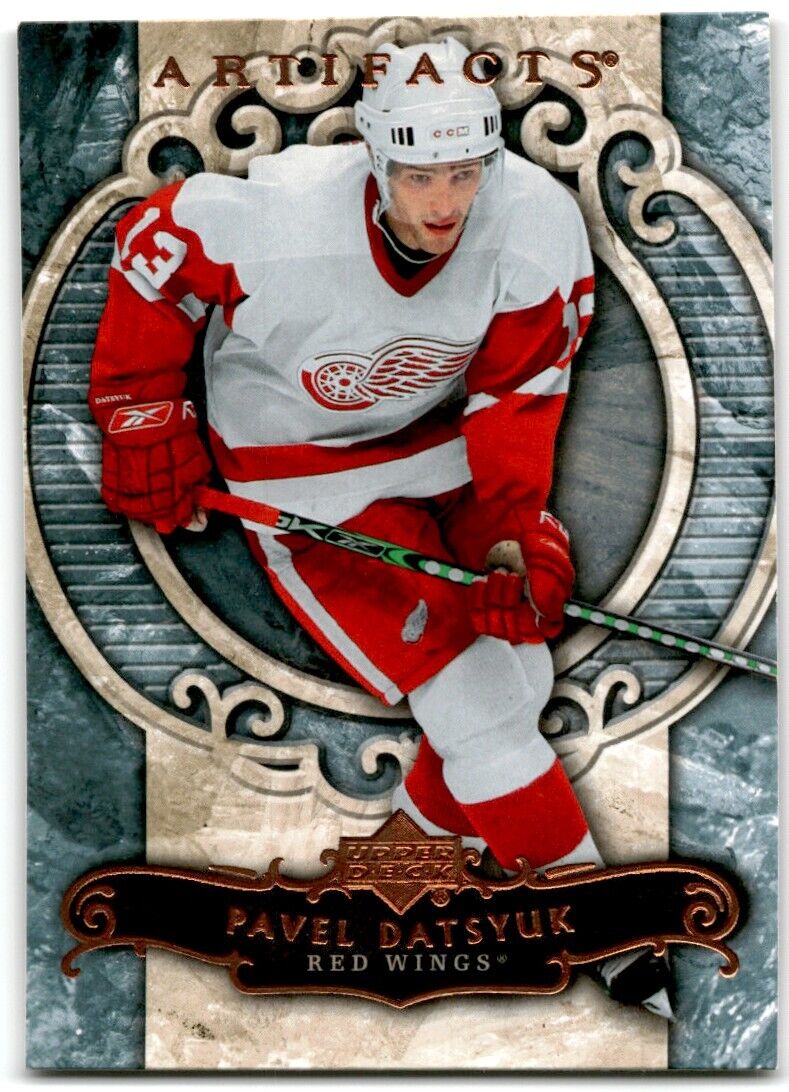 2007-08 Upper Deck Artifacts Pavel Datsyuk Detroit Red Wings #52