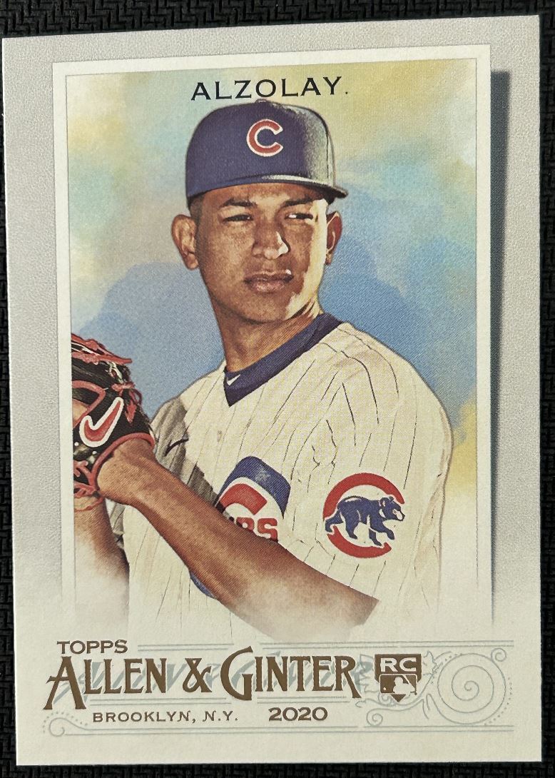 2020 Topps Allen & Ginter Adbert Alzolay Rookie Chicago Cubs #181