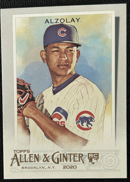 2020 Topps Allen & Ginter Adbert Alzolay Rookie Chicago Cubs #181