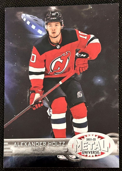 2021-22 Skybox Metal Universe 1997-98 Retro Rookies Alexander Holtz Rookie New