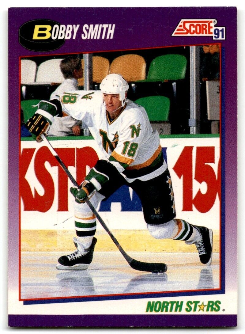 1991-92 Score Canadian Bilingual Bobby Smith Minnesota North Stars #32