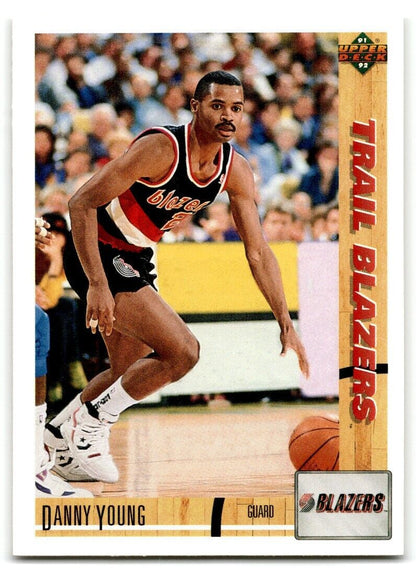 1991-92 Upper Deck Danny Young Portland Trail Blazers #41