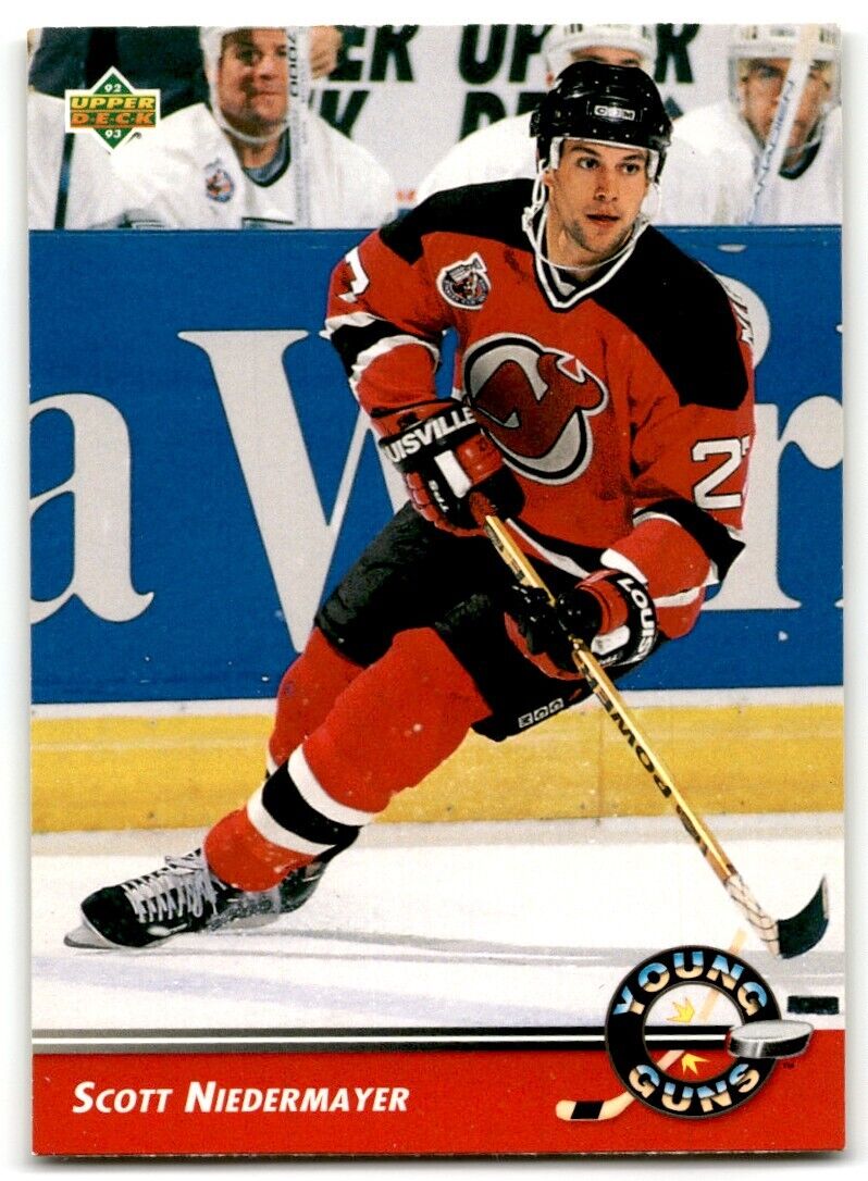 1992-93 Upper Deck Scott Niedermayer Rookie New Jersey Devils #562