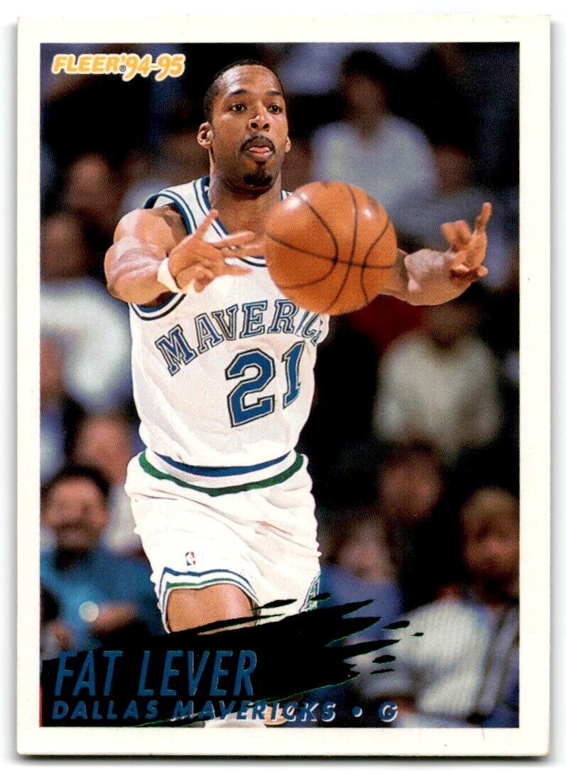 1994-95 Fleer Lafayette Lever Dallas Mavericks #52