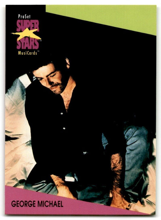 1991-92 ProSet Super Stars MusiCard George Micheal #78