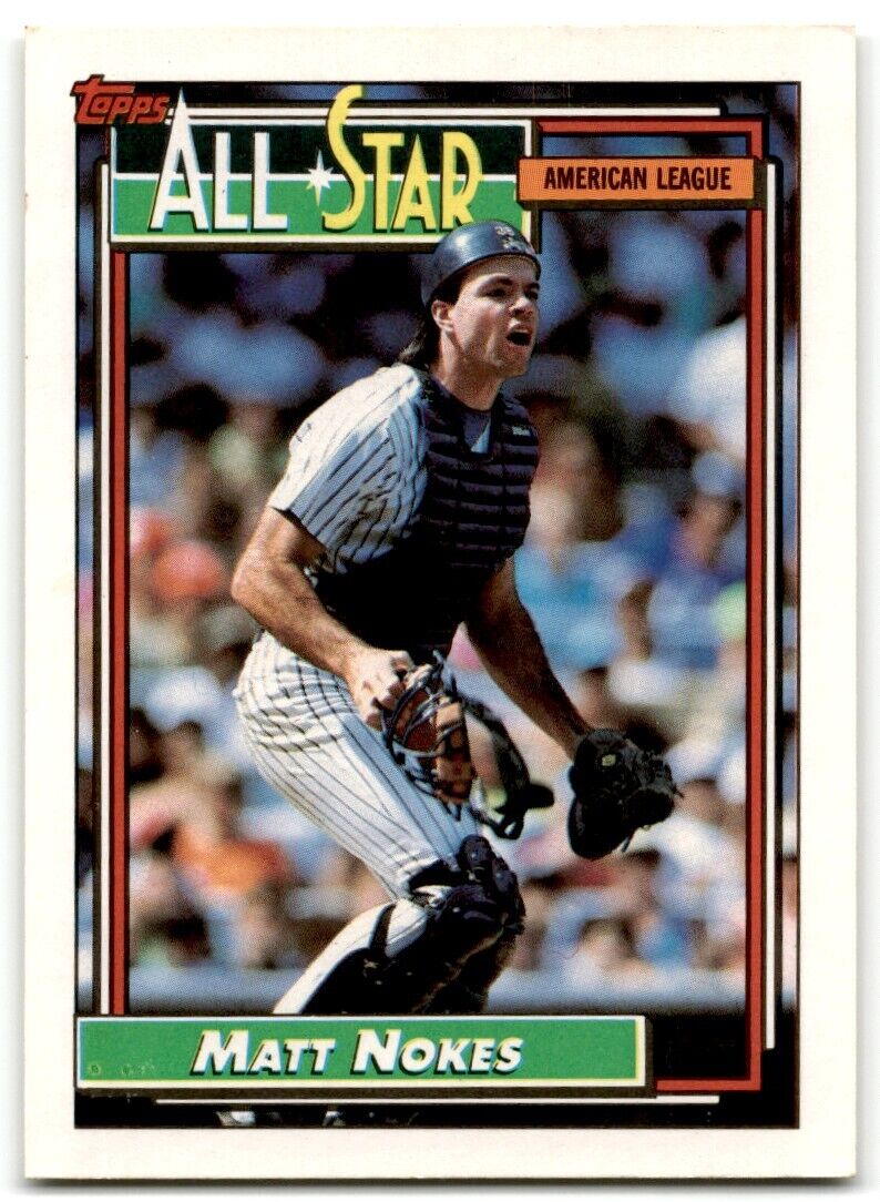 1992 Topps Matt Nokes New York Yankees #404