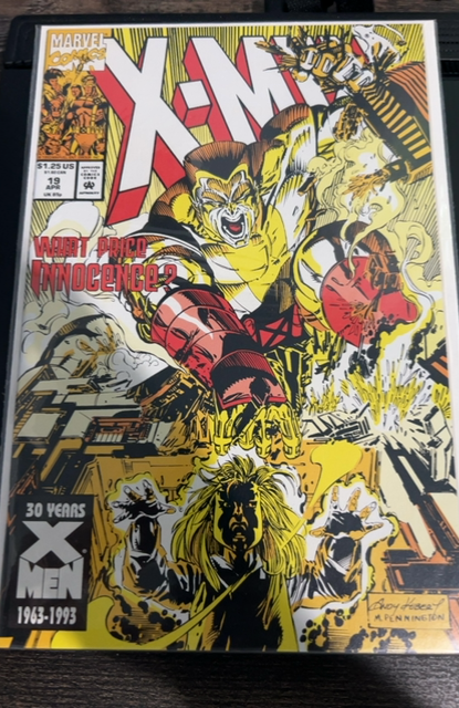 X-Men #19 Direct Market Edition  1993 Marvel Comics