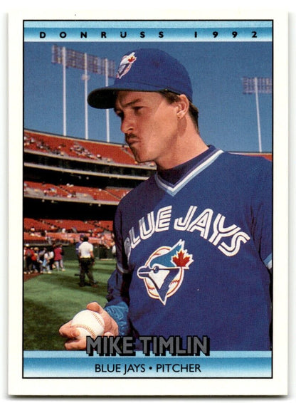 1992 Donruss Mike Timlin Toronto Blue Jays #301