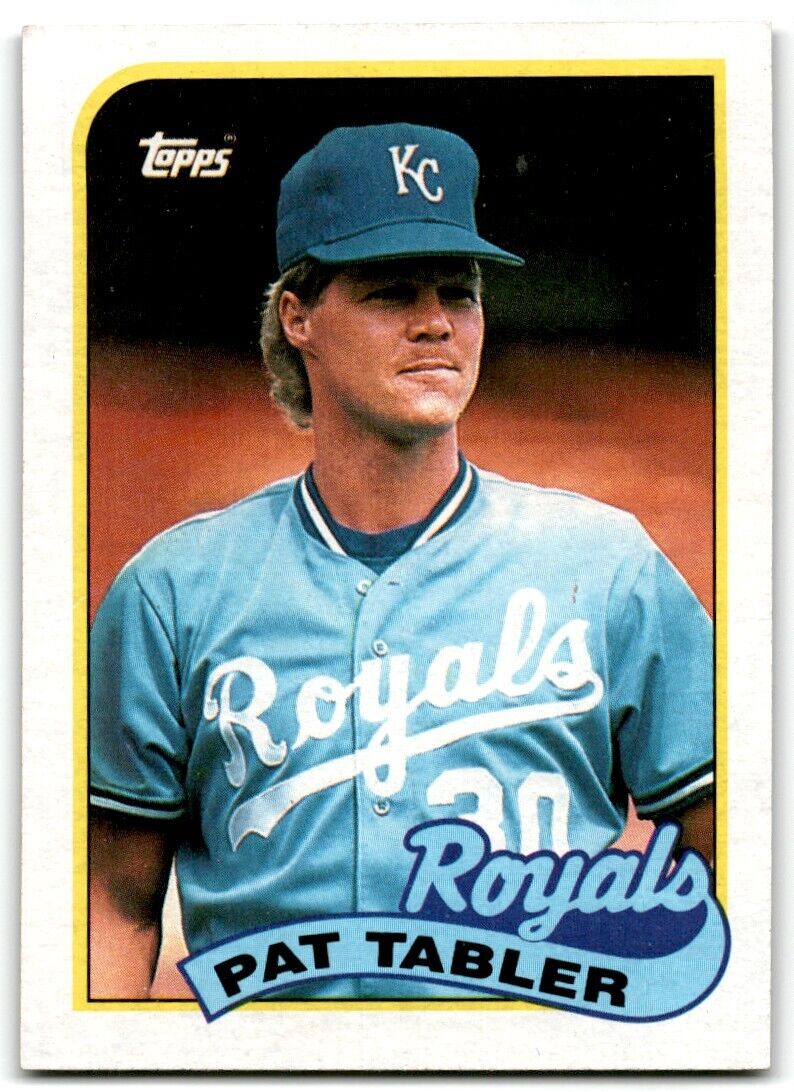 1989 Topps Pat Tabler Kansas City Royals #56