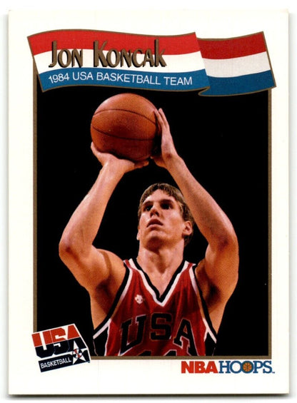 1991-92 Hoops Jon Koncak USA #560