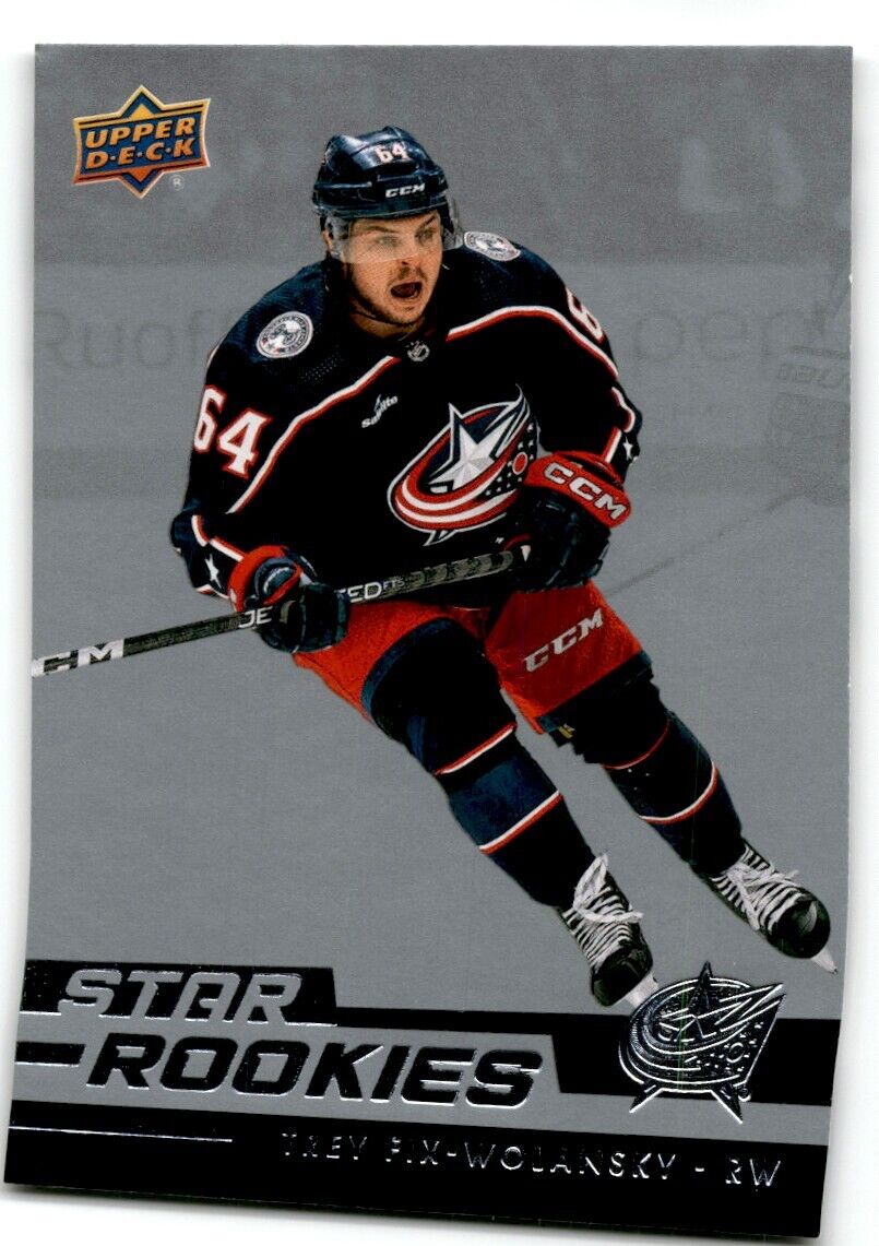 2022-23 Upper Deck Star Rookies Trey Fix-Wolansky Rookie Columbus Blue Jackets