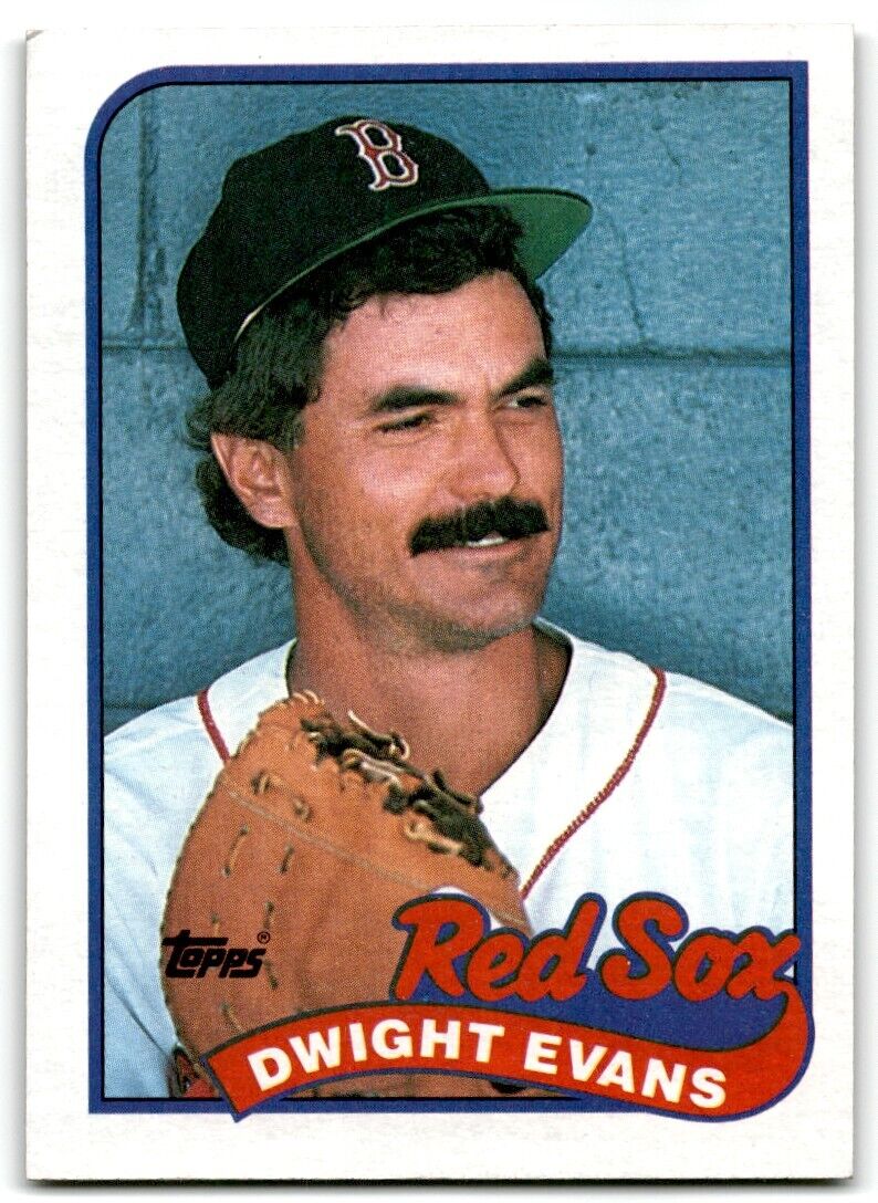 1989 Topps Dwight Evans Boston Red Sox #205