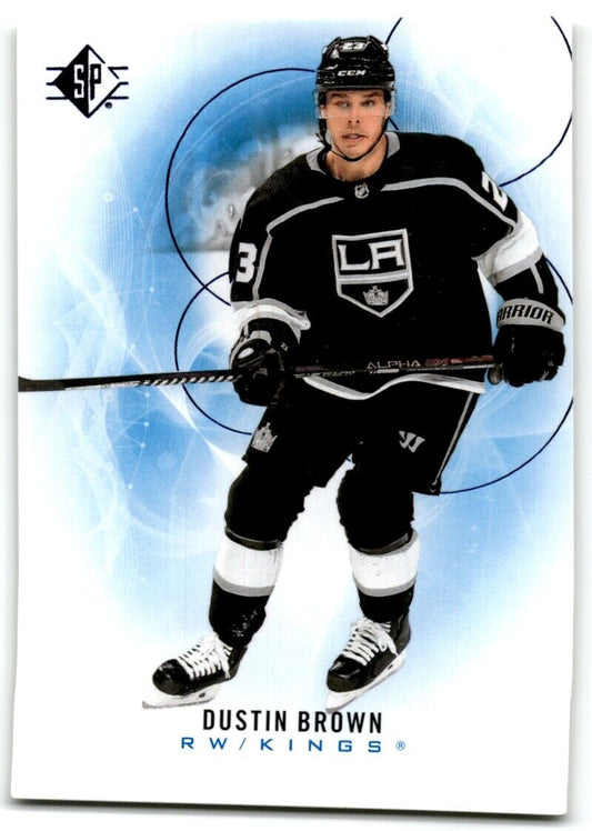 2020-21 SP Authentic Dustin Brown Los Angeles Kings #82