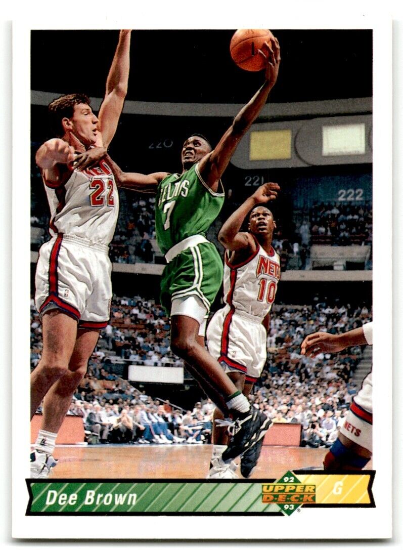 1992-93 Upper Deck Dee Brown Boston Celtics #252