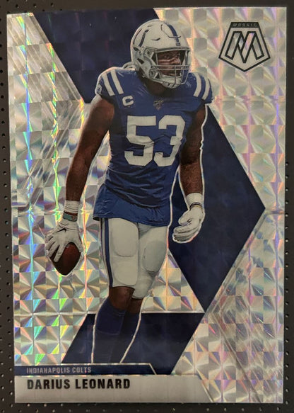 2020 Panini Mosaic Prizm Darius Leonard Indianapolis Colts #93 Parallel