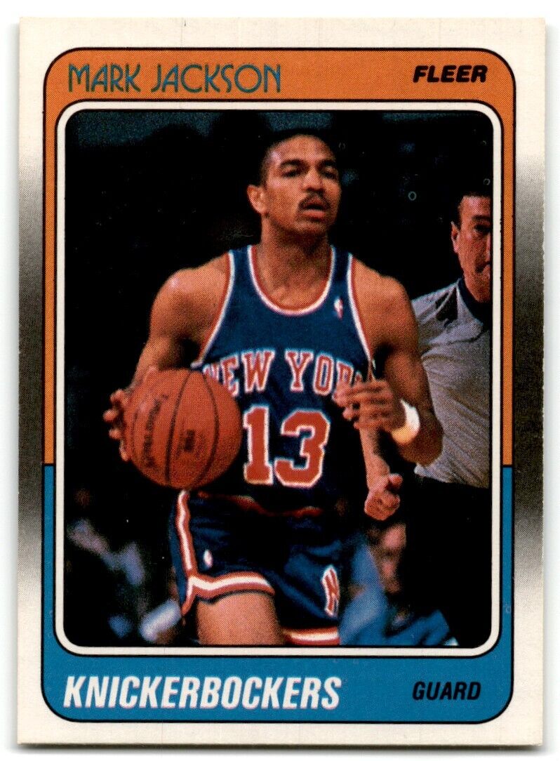 1988-89 Fleer Mark Jackson Rookie New York Knicks #82