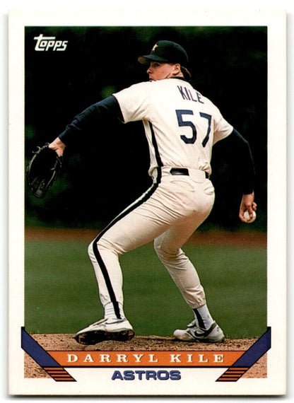 1993 Topps Inaugural Marlins Darryl Kile Houston Astros #308