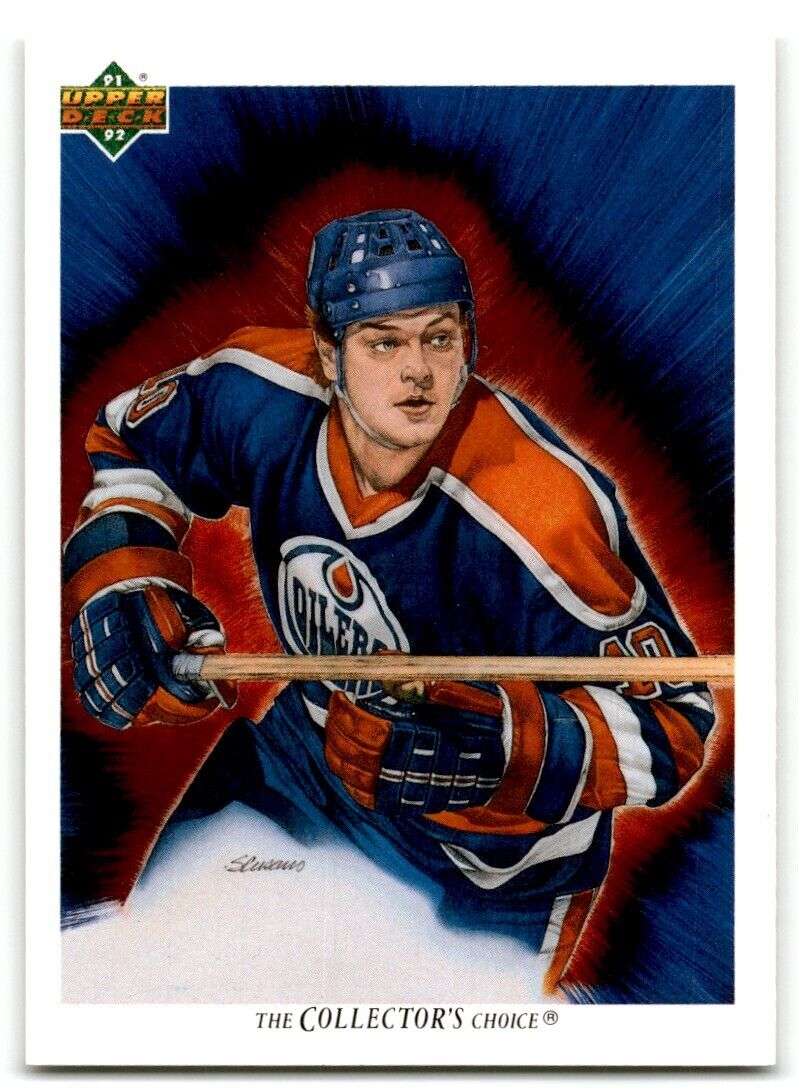 1991-92 Upper Deck Esa Tikkanen Edmonton Oilers #83