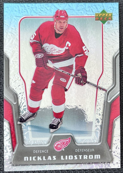 2007-08 McDonald's Upper Deck Nicklas Lidstrom Detroit Red Wings #35