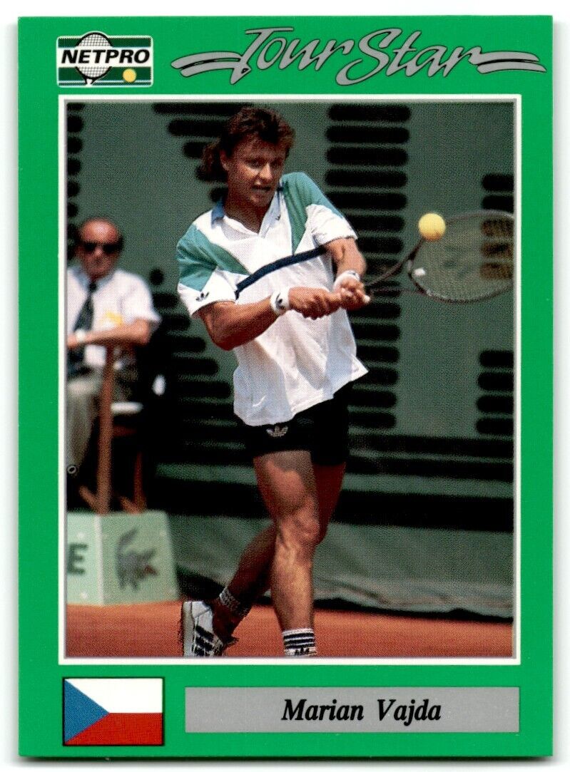 1991 Protennis player Cards Netpro Tour Star Marian Vajda #31