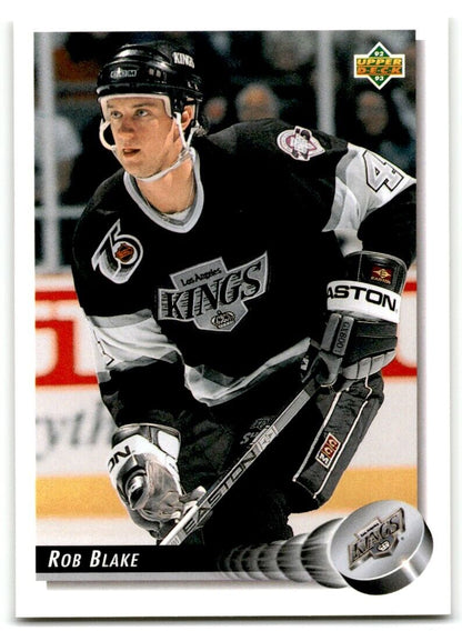 1992-93 Upper Deck Rob Blake Los Angeles Kings #140