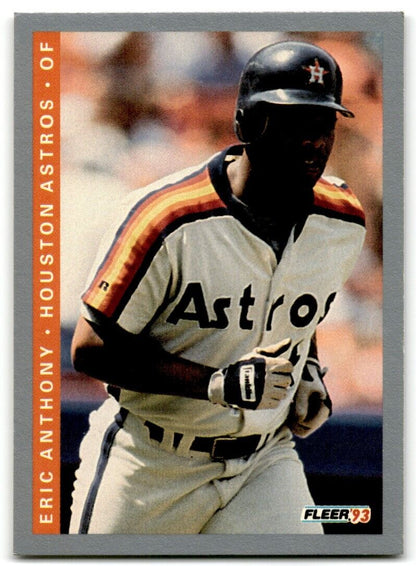 1993 Fleer Eric Anthony Houston Astros #45