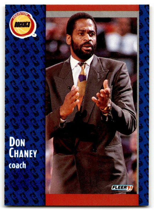 1991-92 Fleer Don Chaney Houston Rockets #73