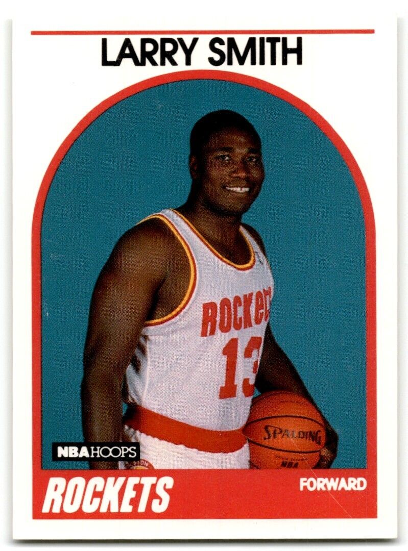 1989-90 Hoops Larry Smith Houston Rockets #309