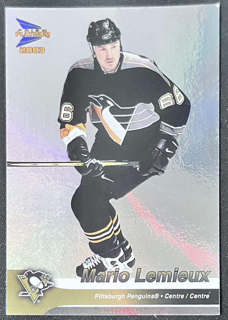 2002-03 Pacific McDonald's Mario Lemieux Pittsburgh Penguins #32