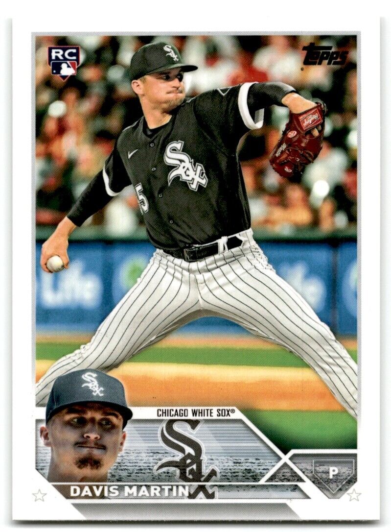 2023 Topps Davis Martin Rookie Chicago White Sox #188