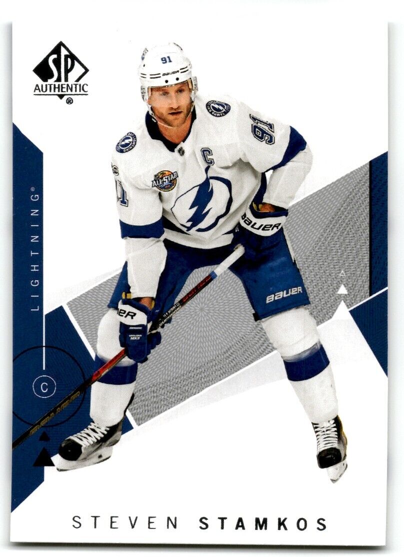 2018-19 SP Authentic Steven Stamkos Tampa Bay Lightning #35