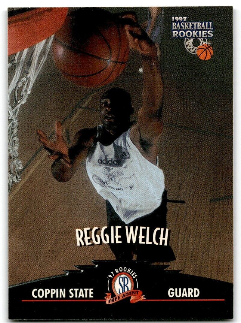 1997-98 Score Board Rookies Reggie Welch Coppin State Eagles #10