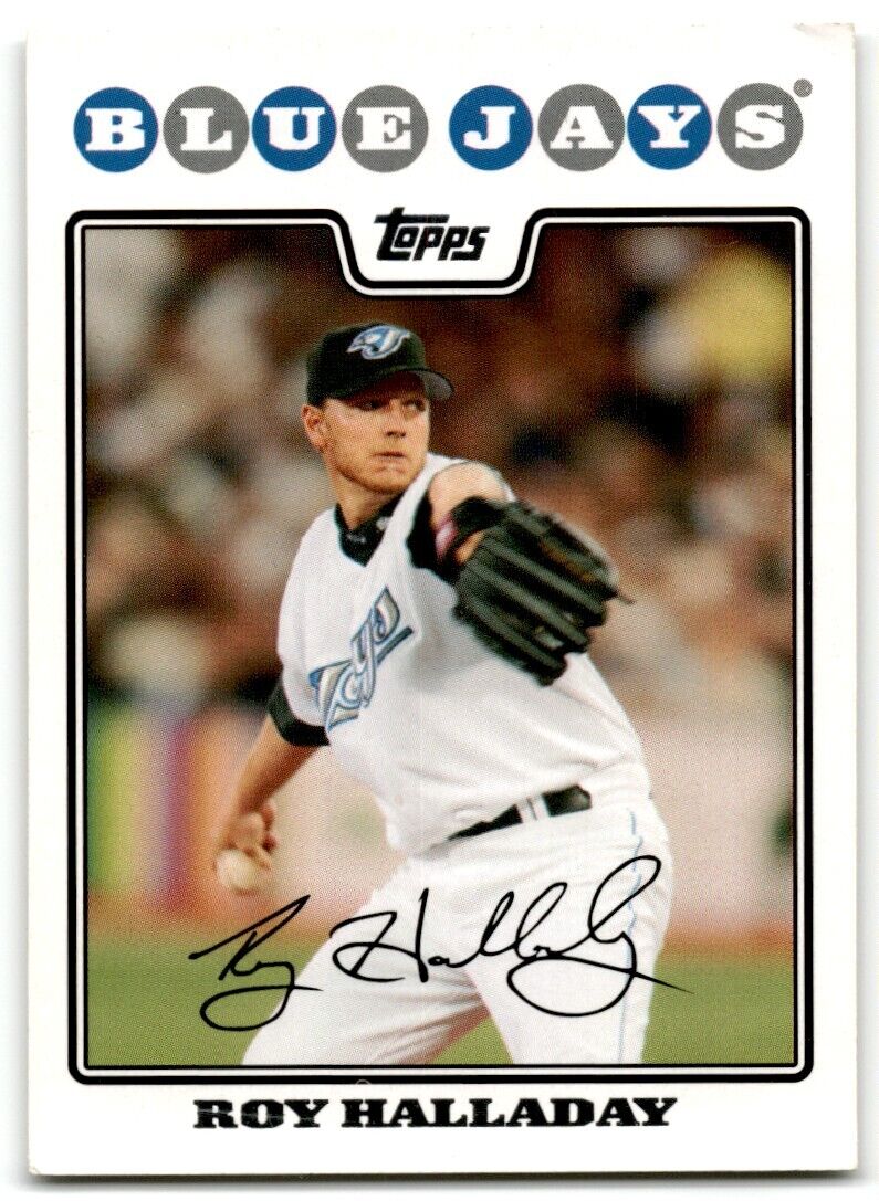 2008 Topps Roy Halladay Toronto Blue Jays #230