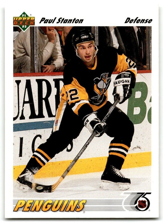 1991-92 Upper Deck Paul Stanton Pittsburgh Penguins #203