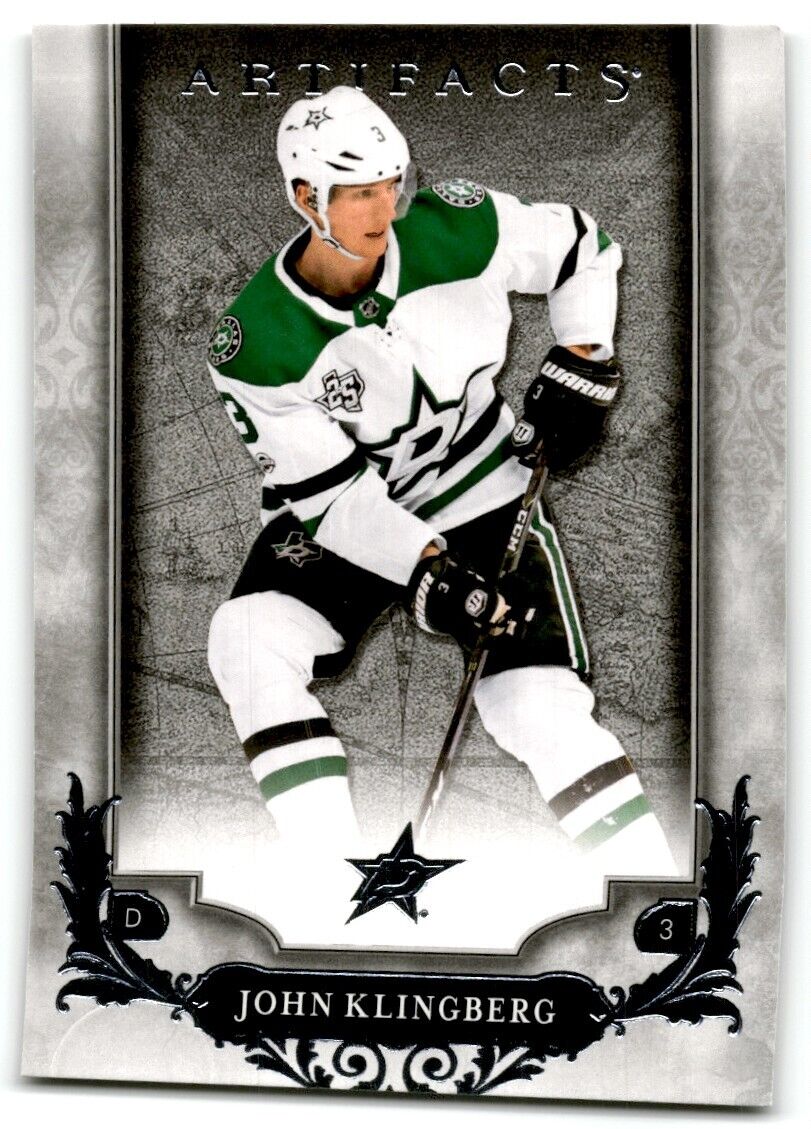 2018-19 Upper Deck Artifacts John Klingberg Dallas Stars #66