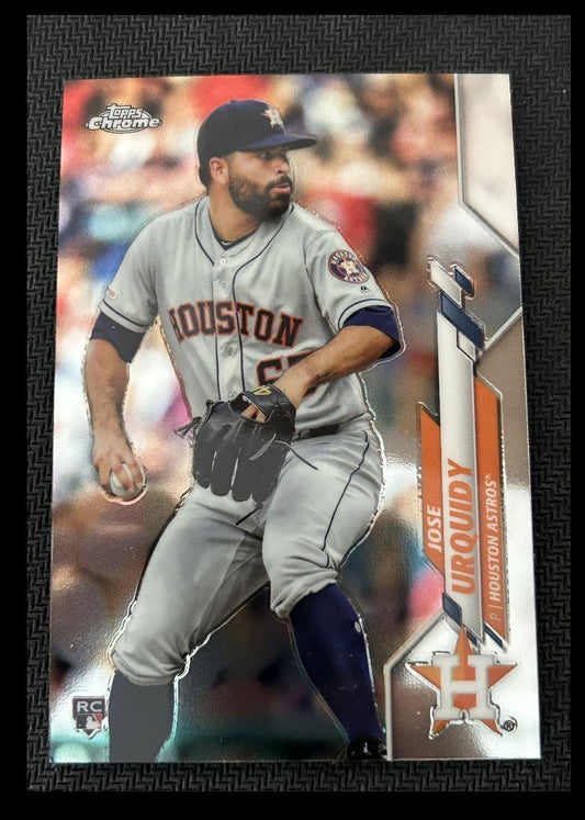 2020 Topps Chrome Jose Urquidy Rookie Houston Astros #142