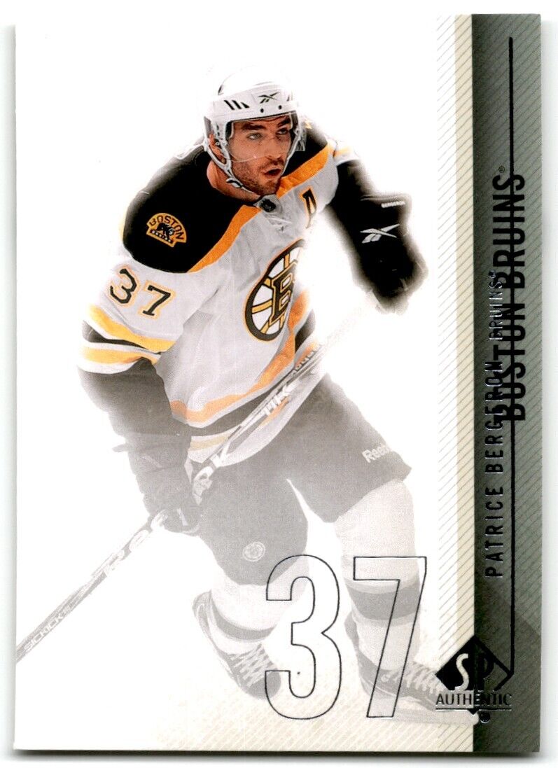 2010-11 SP Authentic Patrice Bergeron Boston Bruins #28