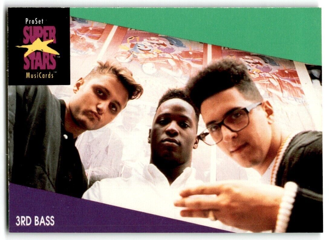 1991-92 ProSet Super Stars MusiCard 3rd Bass #136