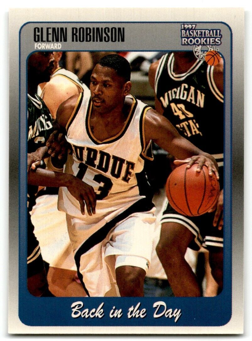 1997-98 Score Board Rookies Glenn Robinson Purdue Boilermakers #92