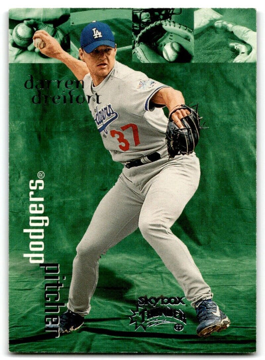 1999 SkyBox Thunder Rant Darren Dreifort Los Angeles Dodgers #44